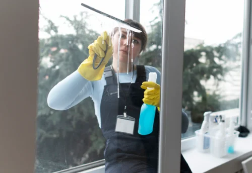 Nettoyage de vitres intérieures et extérieures à Baliros